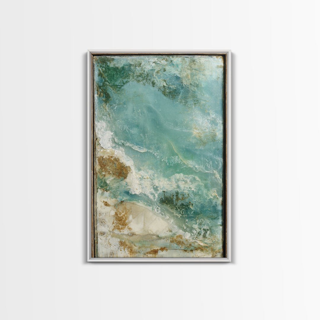 Angelic Warrior with Radiant Wings Framed Canvas Print, Fantasy Art, Textured Painting, Living Room Decor, Fine Art, Mythic, FAN-2x3-55