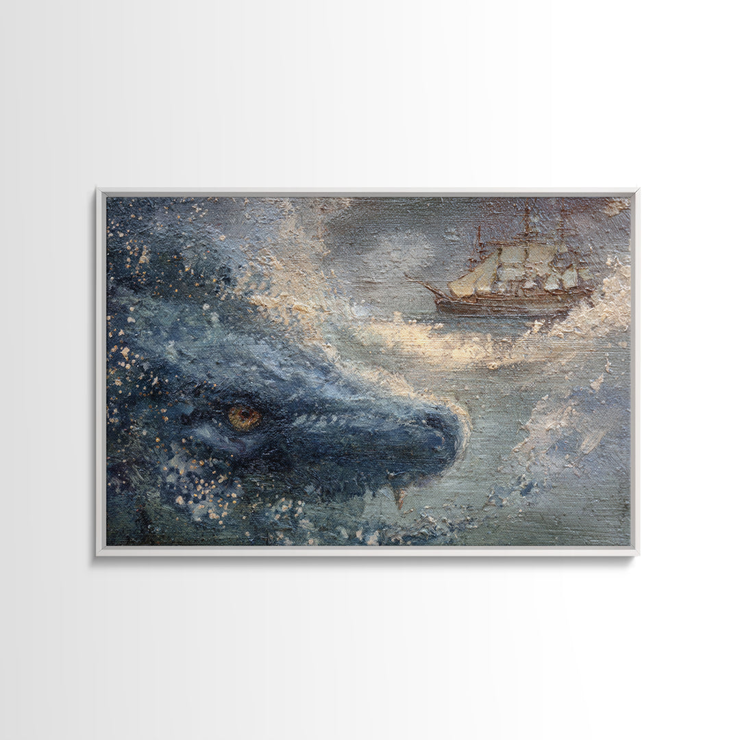 Ancient Map Landscape Canvas Print, Fantasy Art, Gothic Art, Living Room Decor, Fine Art, Mythic, Sensual Fantasy Art, FAN-3x2-17