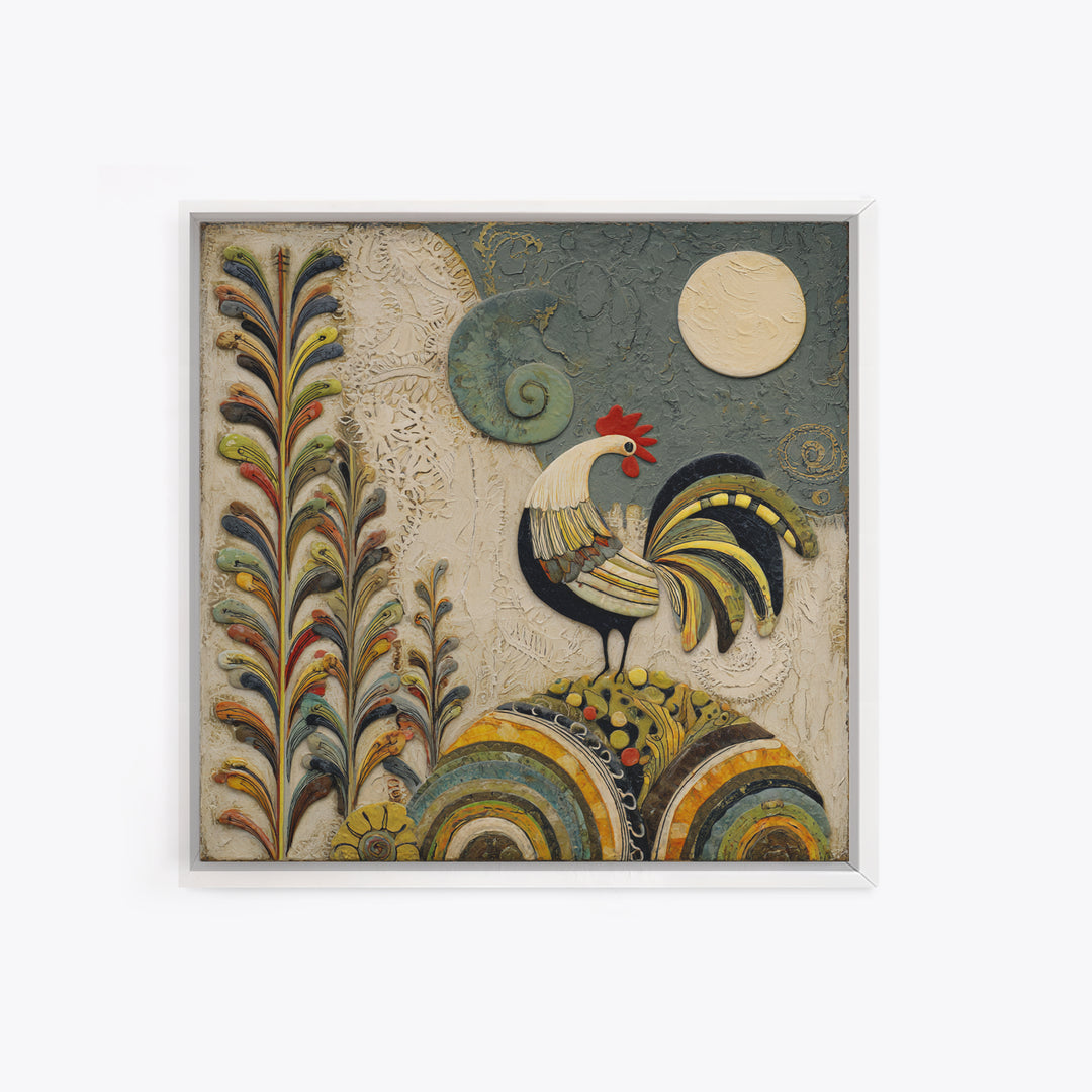 Pumpkins Stacked on a Wooden Crate Canvas Print, Farmhouse Art, Landscape Painting, Farmhouse Decor, Watercolor Art, Harvest, FAR-1x1-13