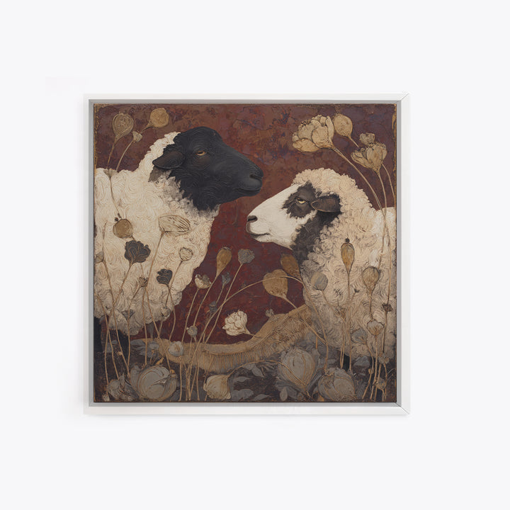 Country Landscape with Fence and Rolling Hills Canvas Print, Farmhouse Art, Farmhouse Wall Decor, Farmhouse Decor, Harvest, FAR-1x1-14