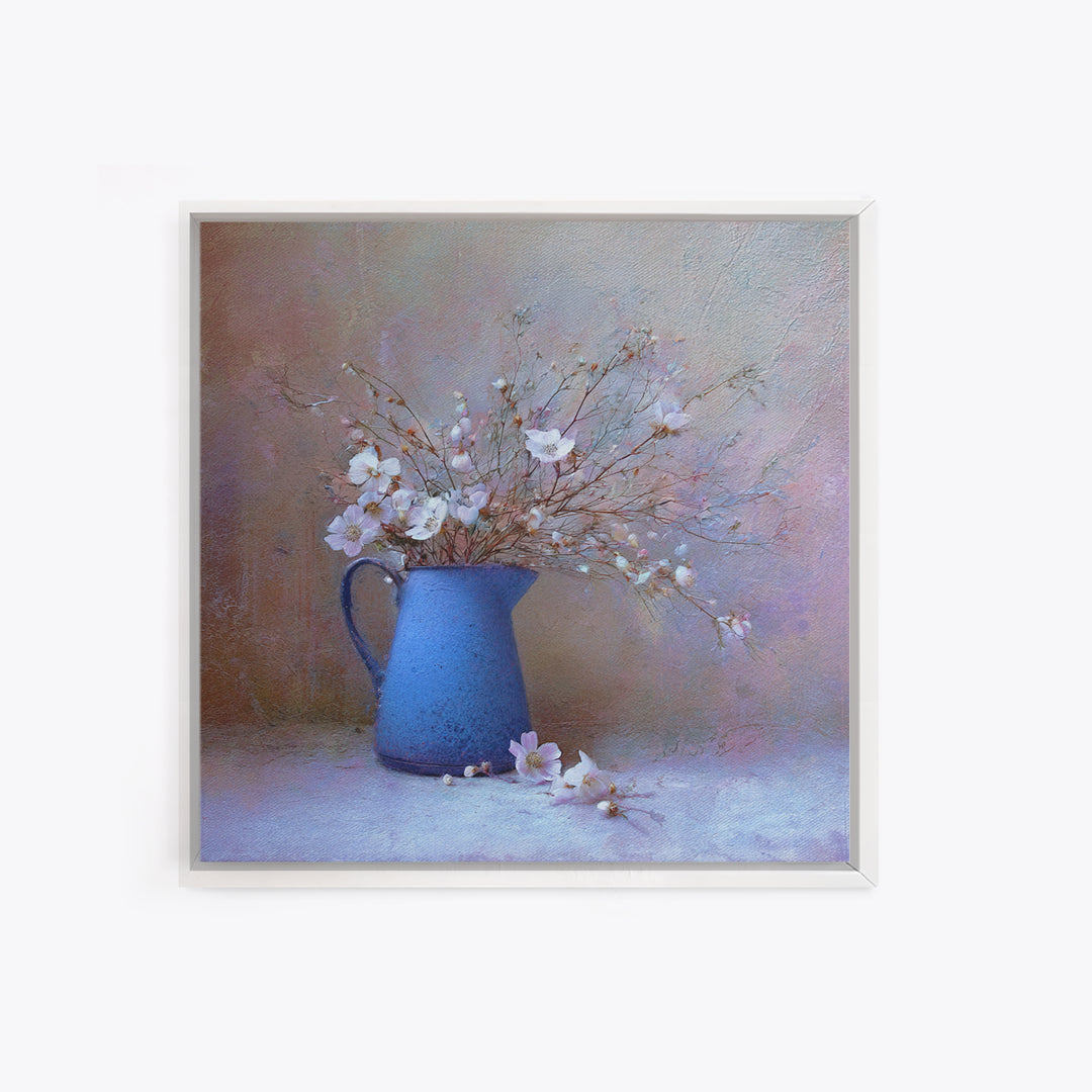 Rooster Painted in Cheerful Folk Colors Framed Canvas Print, Farmhouse Art, Sage Green Wall Art, Farmhouse Decor, Harvest, FAR-1x1-52