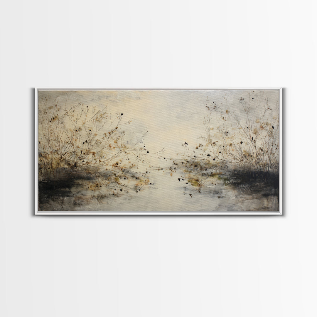 Black and White Sheep Framed Canvas Print, Farmhouse Art, Farmhouse Wall Decor, Farmhouse Decor, Harvest, Fine Art Print, FAR-2x1-100