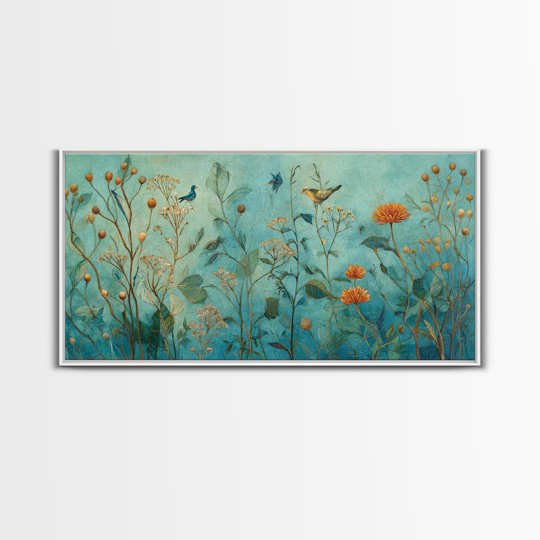 Sunflowers in a Galvanized Metal Bucket Canvas Print, Farmhouse Art, Printable Art, Farmhouse Decor, Watercolor Art, Harvest, FAR-2x1-47