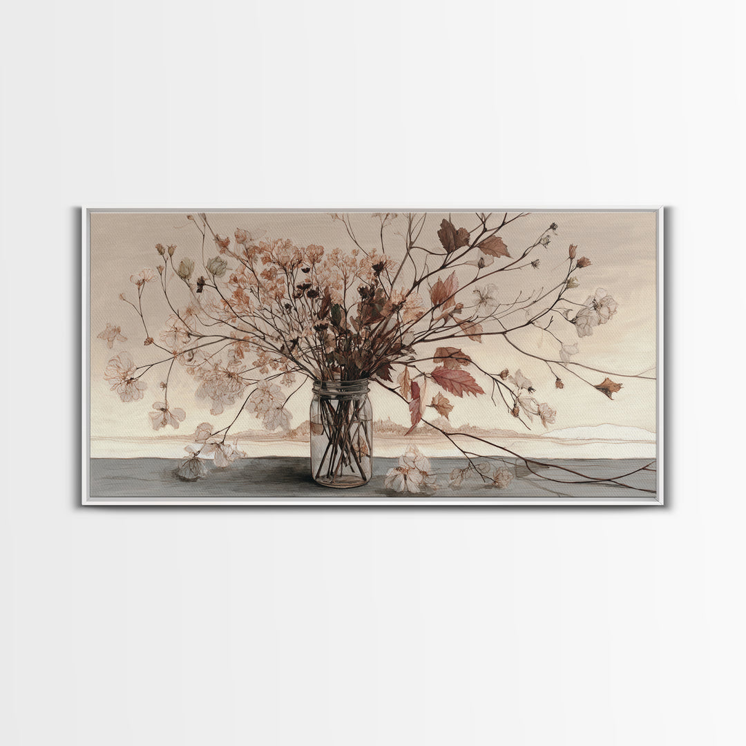 White Cow Portrait Canvas Print, Farmhouse Art, Printable Art, Farmhouse Decor, Fine Art, Harvest, Landscape Painting, FAR-2x1-69