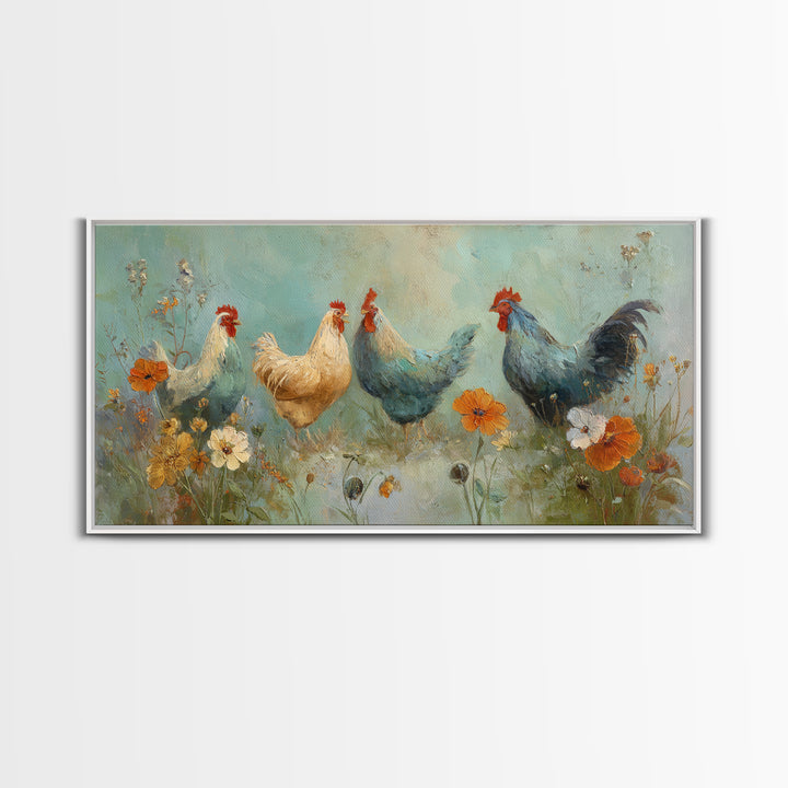 Farm Dog Lying Beside Weathered Boots Canvas Print, Farmhouse Art, Printable Wall Art, Farmhouse Decor, Oil Painting, Harvest, FAR-2x1-77