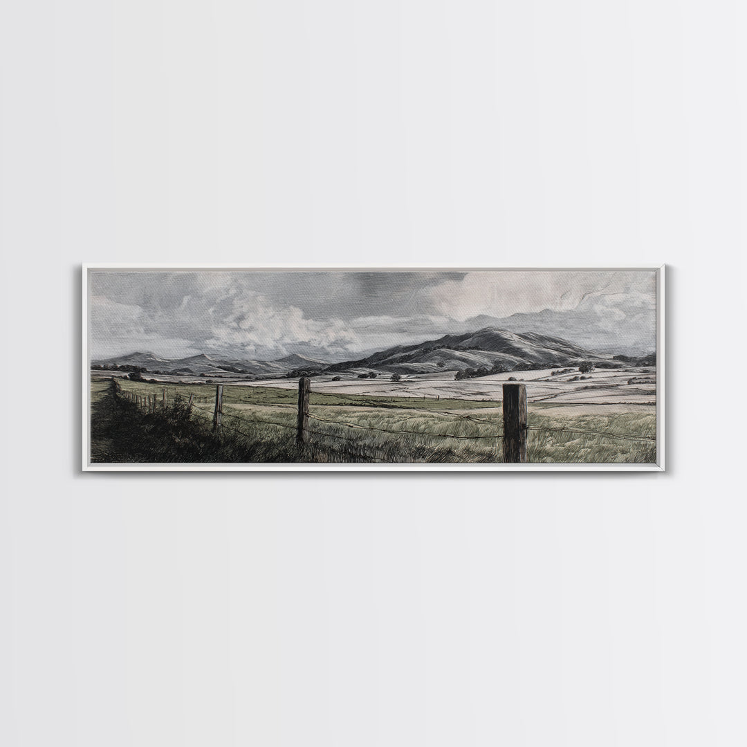 Rustic Barn in Golden Field Light Canvas Print, Farmhouse Art, Living Room Decor, Farmhouse Decor, Fine Art, Harvest, FAR-3x1-42