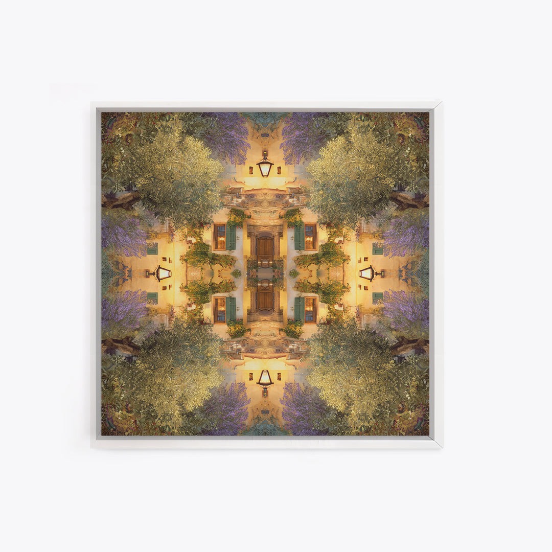 Sunlit Provence Olive Grove Canvas Print, French Country Art, Botanical Prints, Farmhouse Decor, Country, Digital Download Art, FCA-1x1-5