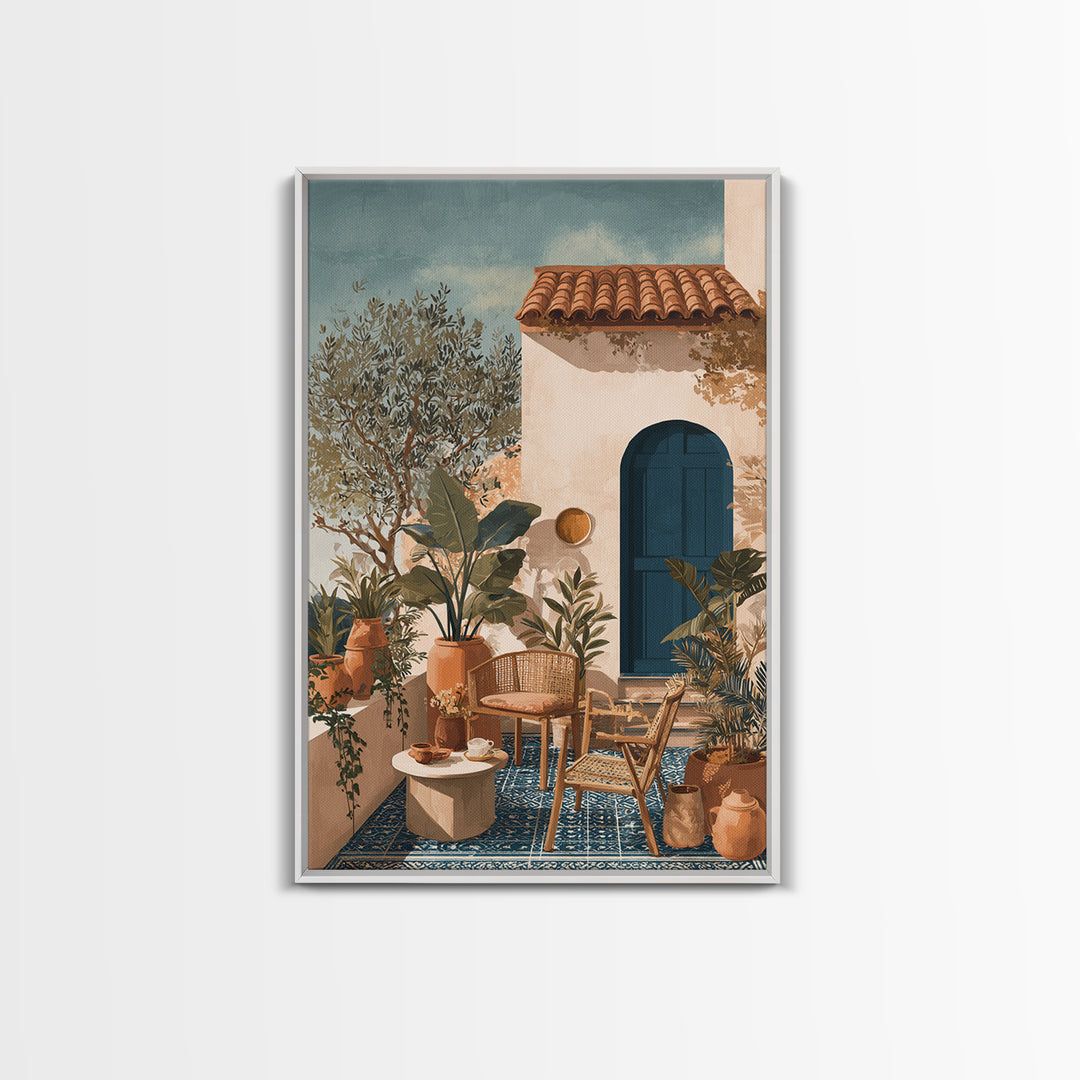 Sunlit Provence Olive Grove Canvas Print, French Country Art, Luxury Decor, Farmhouse Decor, Fine Art, Country, Oil Painting, FCA-2x3-61