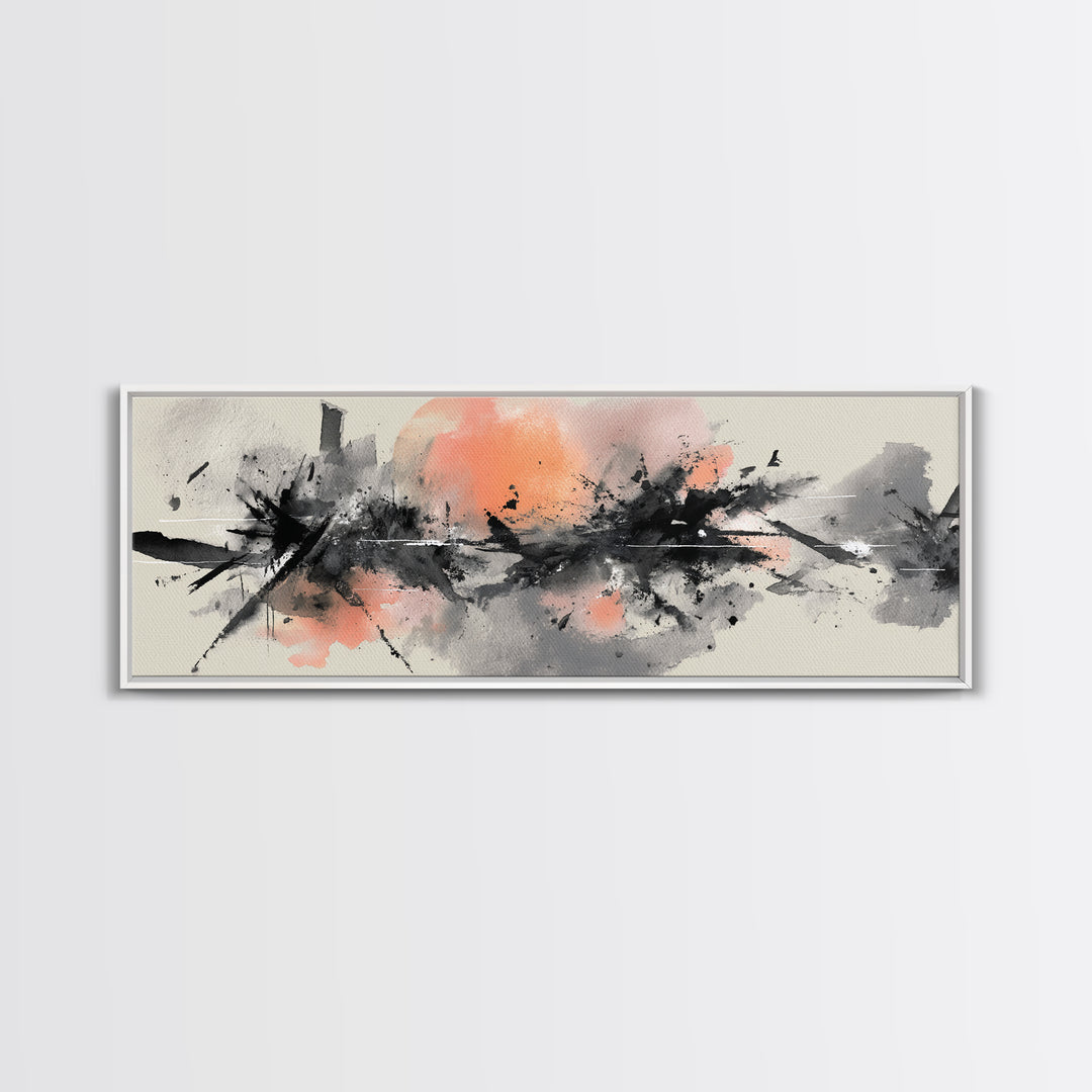 Sprinter Start Position Canvas Print, Fitness Studio Art, Yoga Wall Art, Gym Decor, Fine Art, Motion, Dance Studio Decor, FSA-3x1-54