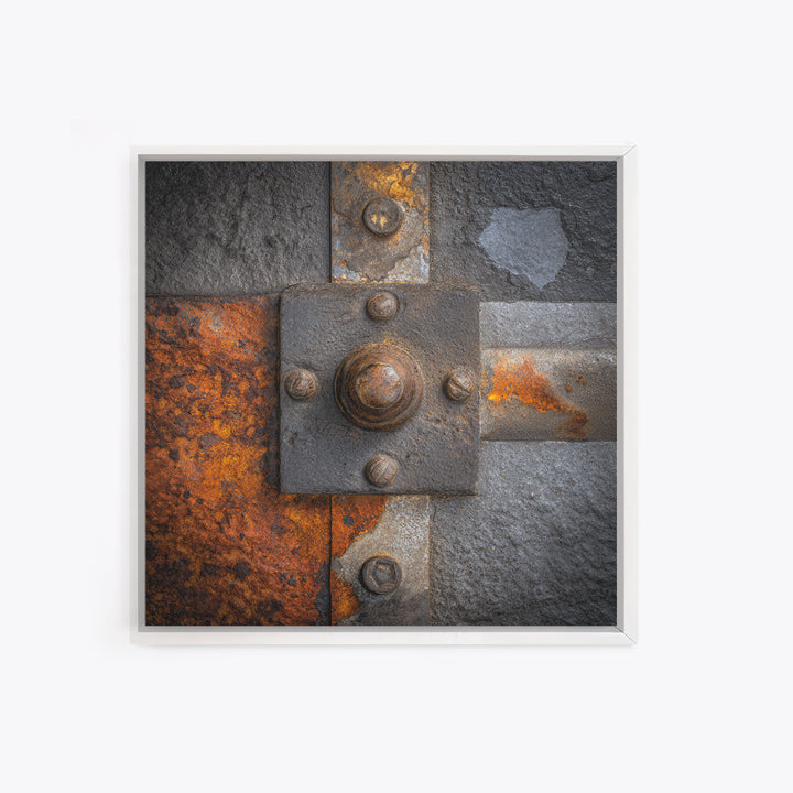 Route 66 Road Scene Without Text Framed Canvas Print, Garage Art, Gallery Decor, Garage Decor, Fine Art, Motor, GAR-1x1-65