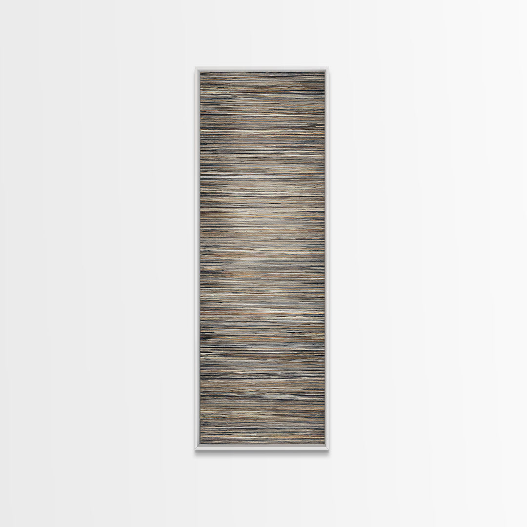 Abstract Woven Texture Canvas Print, Guest Bedroom Art, Statement Artwork, Bedroom Decor, Abstract Art, Guest, Wall Decor, GBA-1x3-98