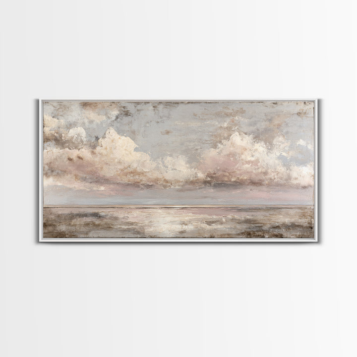 Abstract Woven Texture Framed Canvas Print, Guest Bedroom Art, Art Print, Bedroom Decor, Abstract Art, Guest, Home, GBA-2x1-10