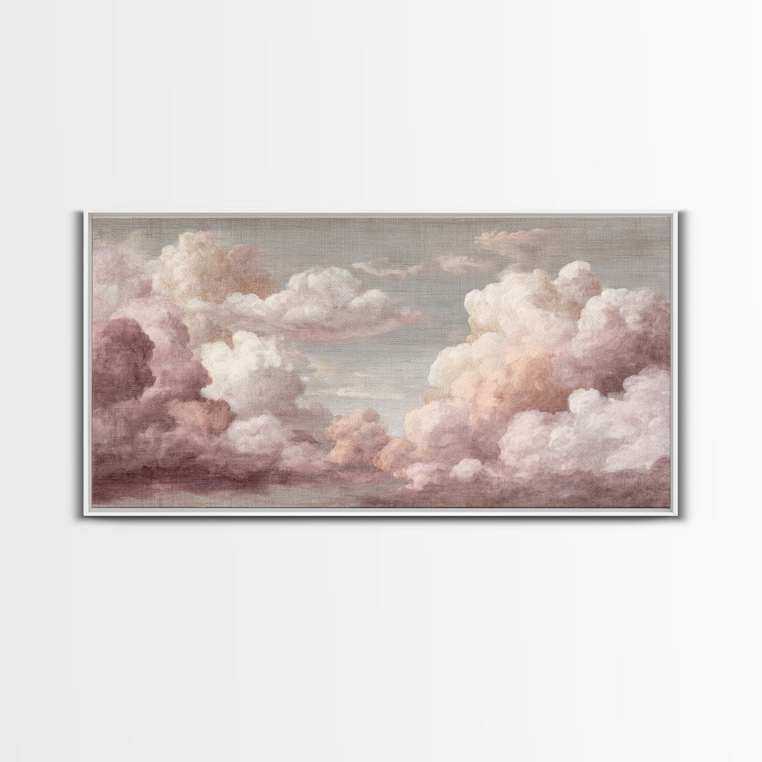 Abstract Woven Texture Framed Canvas Print, Guest Bedroom Art, Art Print, Bedroom Decor, Abstract Art, Guest, Home, GBA-2x1-34