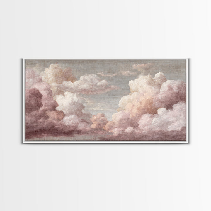 Abstract Woven Texture Framed Canvas Print, Guest Bedroom Art, Art Print, Bedroom Decor, Abstract Art, Guest, Home, GBA-2x1-34