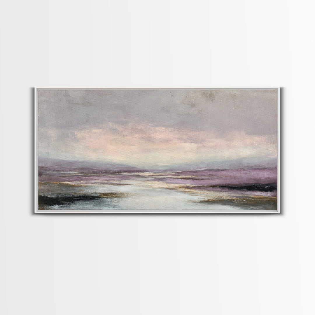 Minimal Moon and Stars Composition Canvas Print, Guest Bedroom Art, Wall Art, Bedroom Decor, Watercolor Art, Guest, GBA-2x1-36