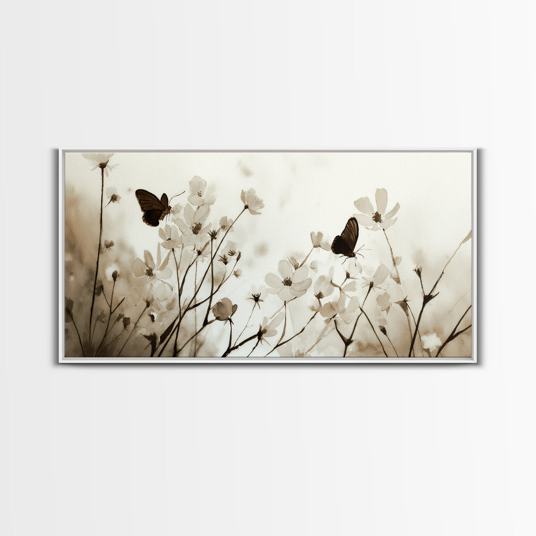 Olive Branch Still Life Framed Canvas Print, Guest Bedroom Art, Framed Wall Art, Bedroom Decor, Guest, Farmhouse Wall Decor, GBA-2x1-85