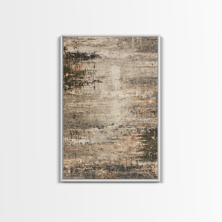 Abstract Woven Texture Framed Canvas Print, Guest Bedroom Art, Textured Painting, Bedroom Decor, Fine Art, Guest, GBA-2x3-46