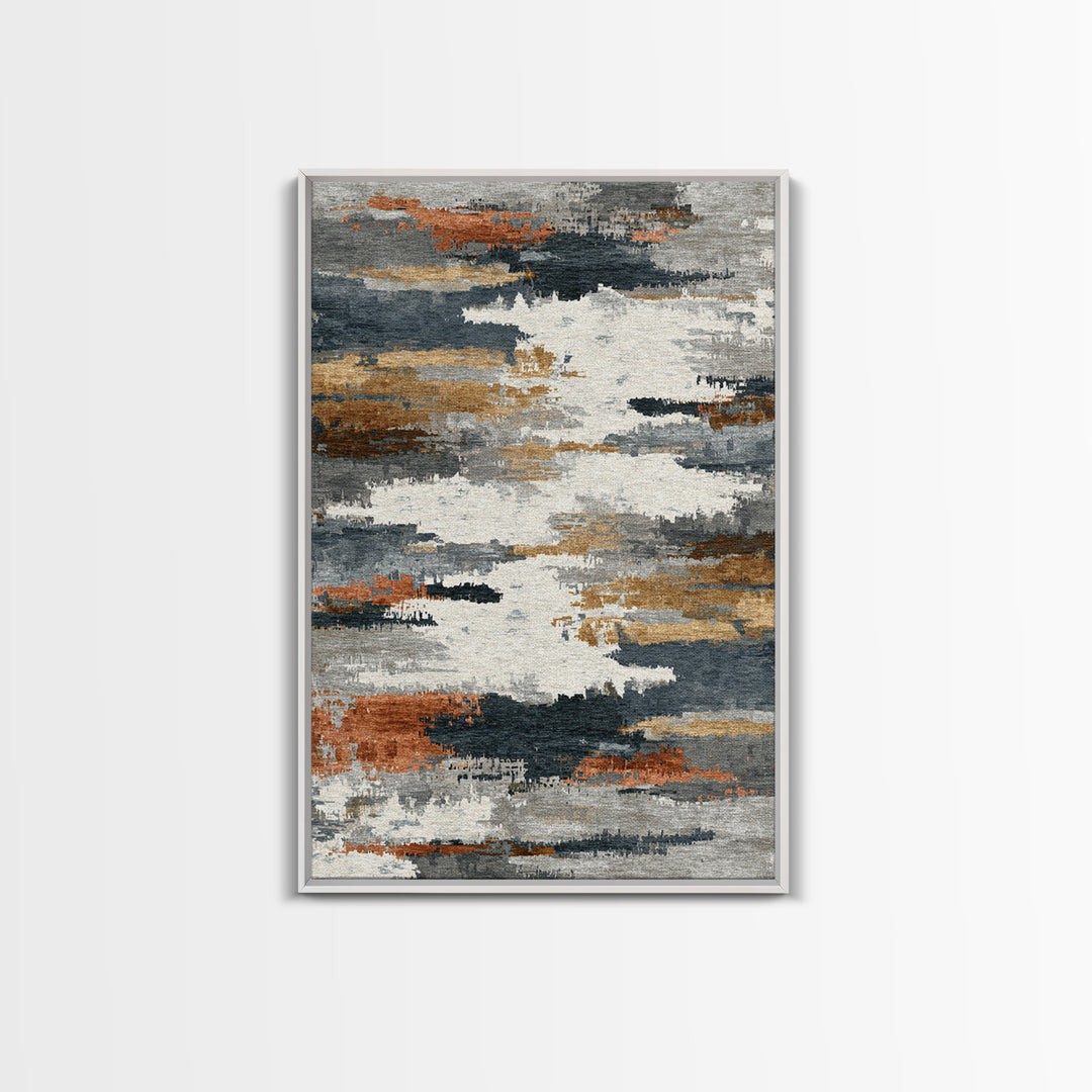 Abstract Woven Texture Canvas Print, Guest Bedroom Art, Poster, Bedroom Decor, Guest, Farmhouse Decor, Living Room Decor, GBA-2x3-70