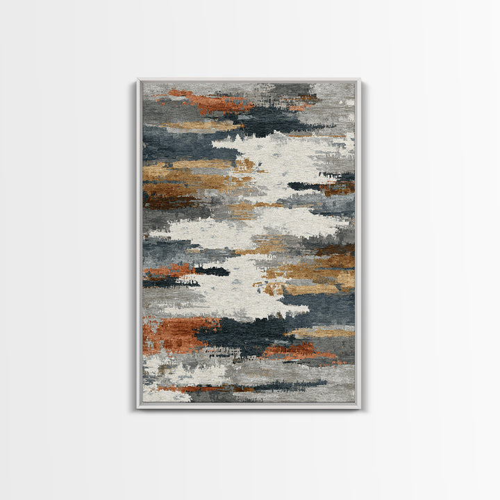Abstract Woven Texture Canvas Print, Guest Bedroom Art, Poster, Bedroom Decor, Guest, Farmhouse Decor, Living Room Decor, GBA-2x3-70
