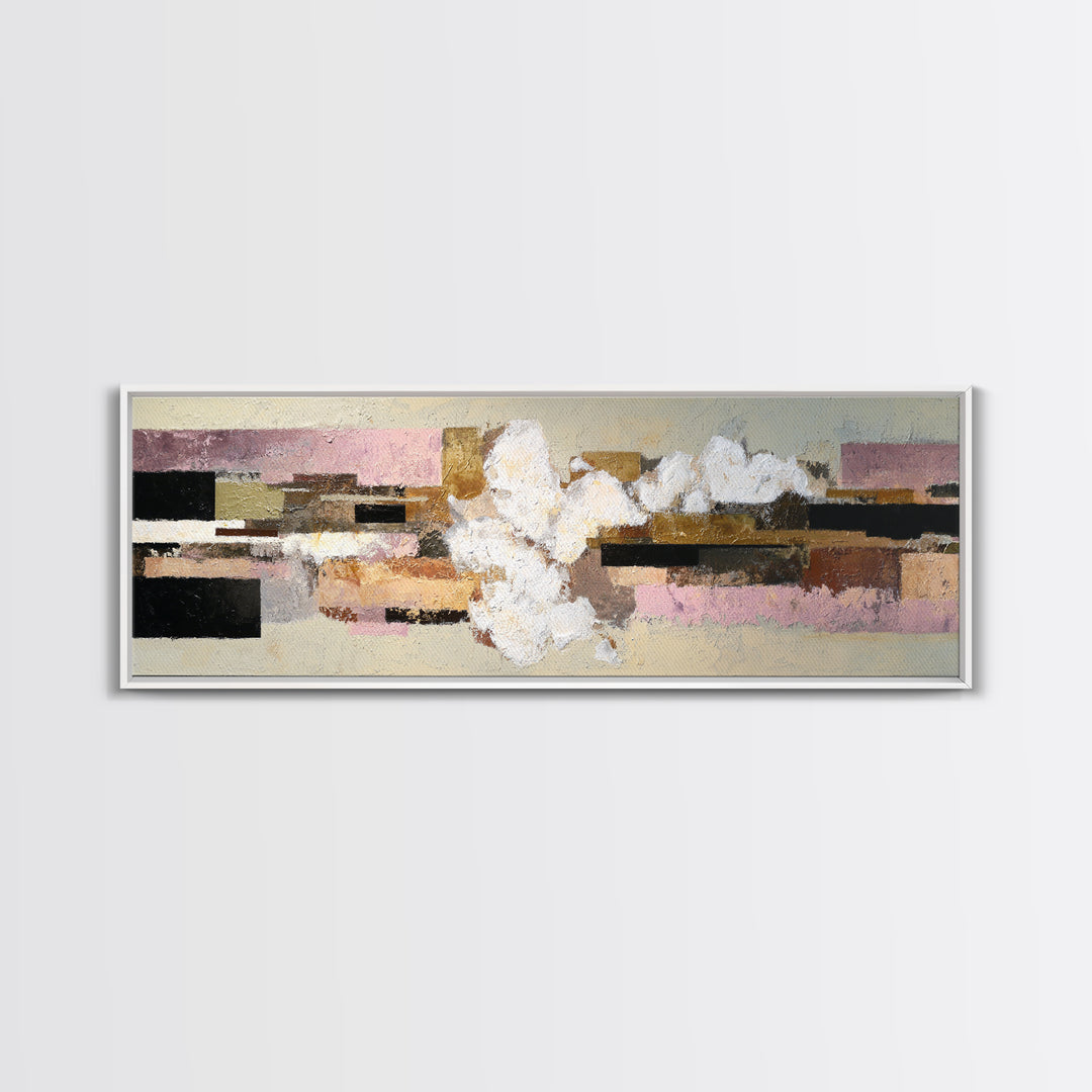 Abstract Woven Texture Canvas Print, Guest Bedroom Art, Wall Art, Bedroom Decor, Abstract Art, Guest, New Home Gift, GBA-3x1-30