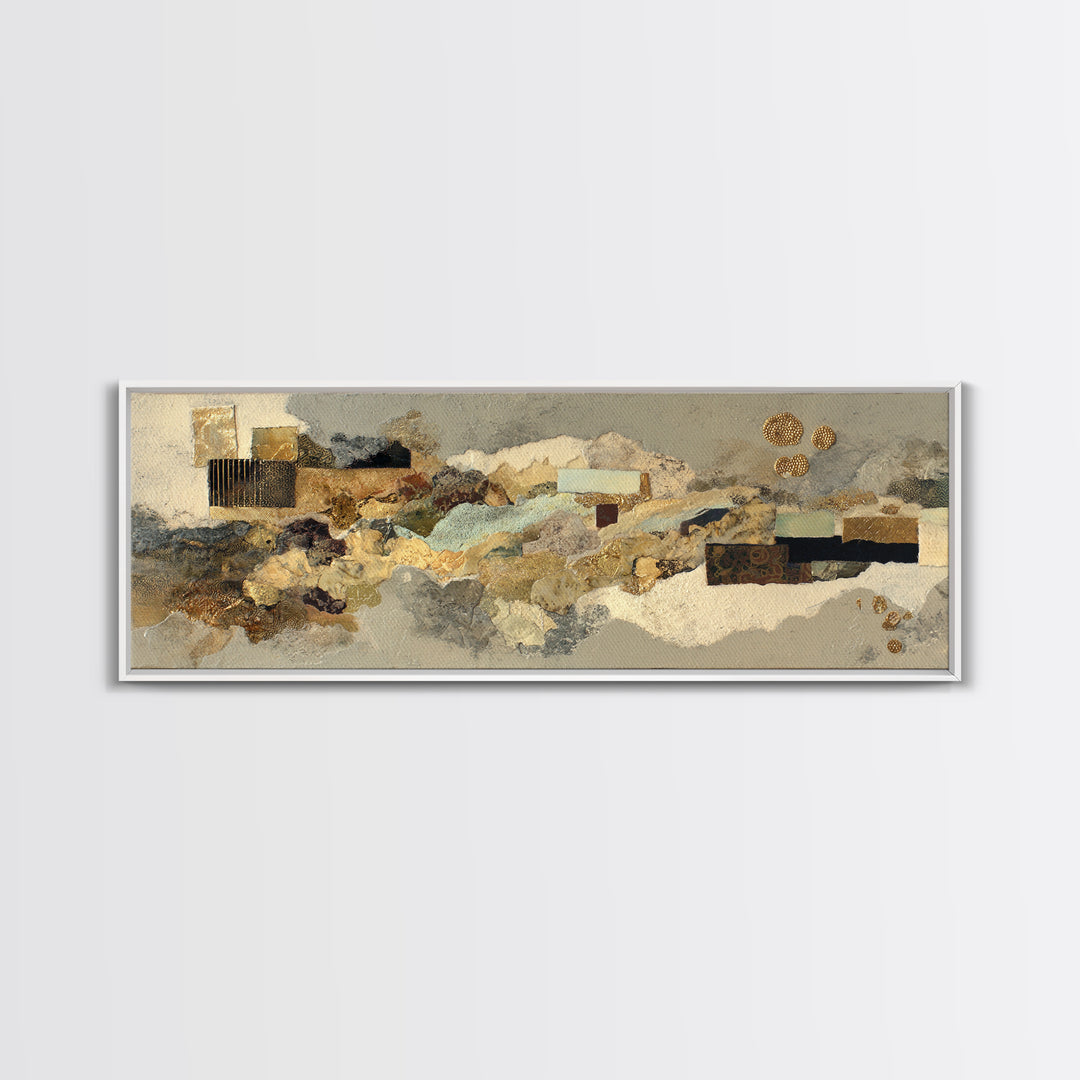 Abstract Woven Texture Canvas Print, Guest Bedroom Art, Cat Wall Art, Bedroom Decor, Abstract Art, Guest, Fine Art Print, GBA-3x1-6