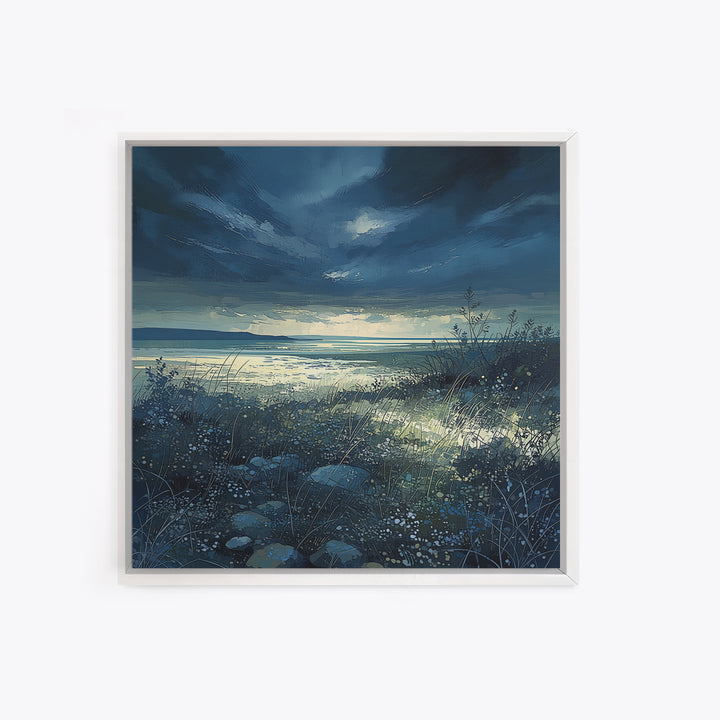 Quiet Abstract Landscape Canvas Print, General Fine Art, Room Decor, Living Room Decor, Fine Art, Digital Prints, GEN-1x1-49