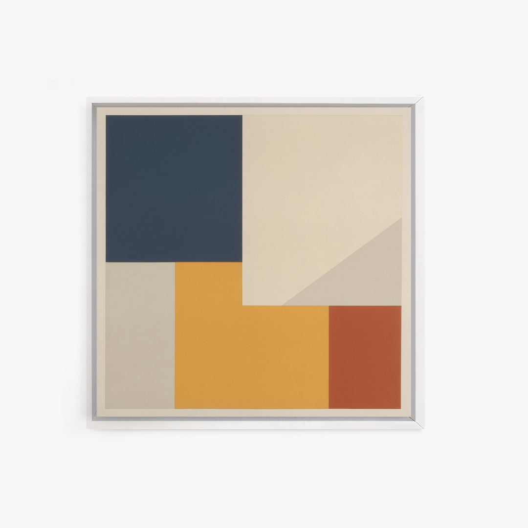 Modern Geometric Composition Canvas Print, General Fine Art, Boho Decor, Living Room Decor, Fine Art, Wall Decor, GEN-1x1-82