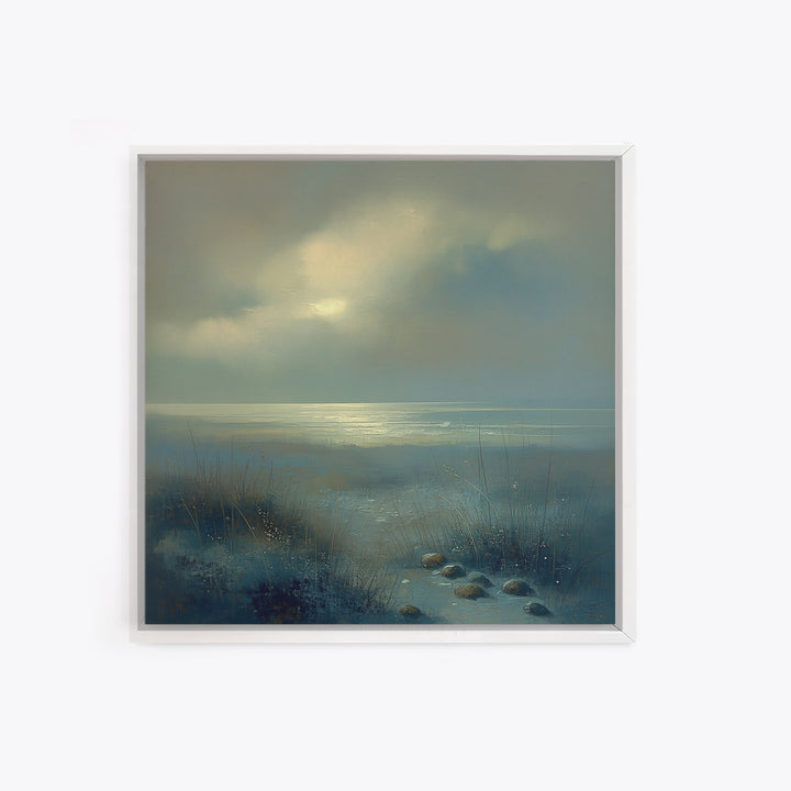 Quiet Abstract Landscape Canvas Print, General Fine Art, Decor, Living Room Decor, Fine Art, Digital Wall Art, GEN-1x1-97