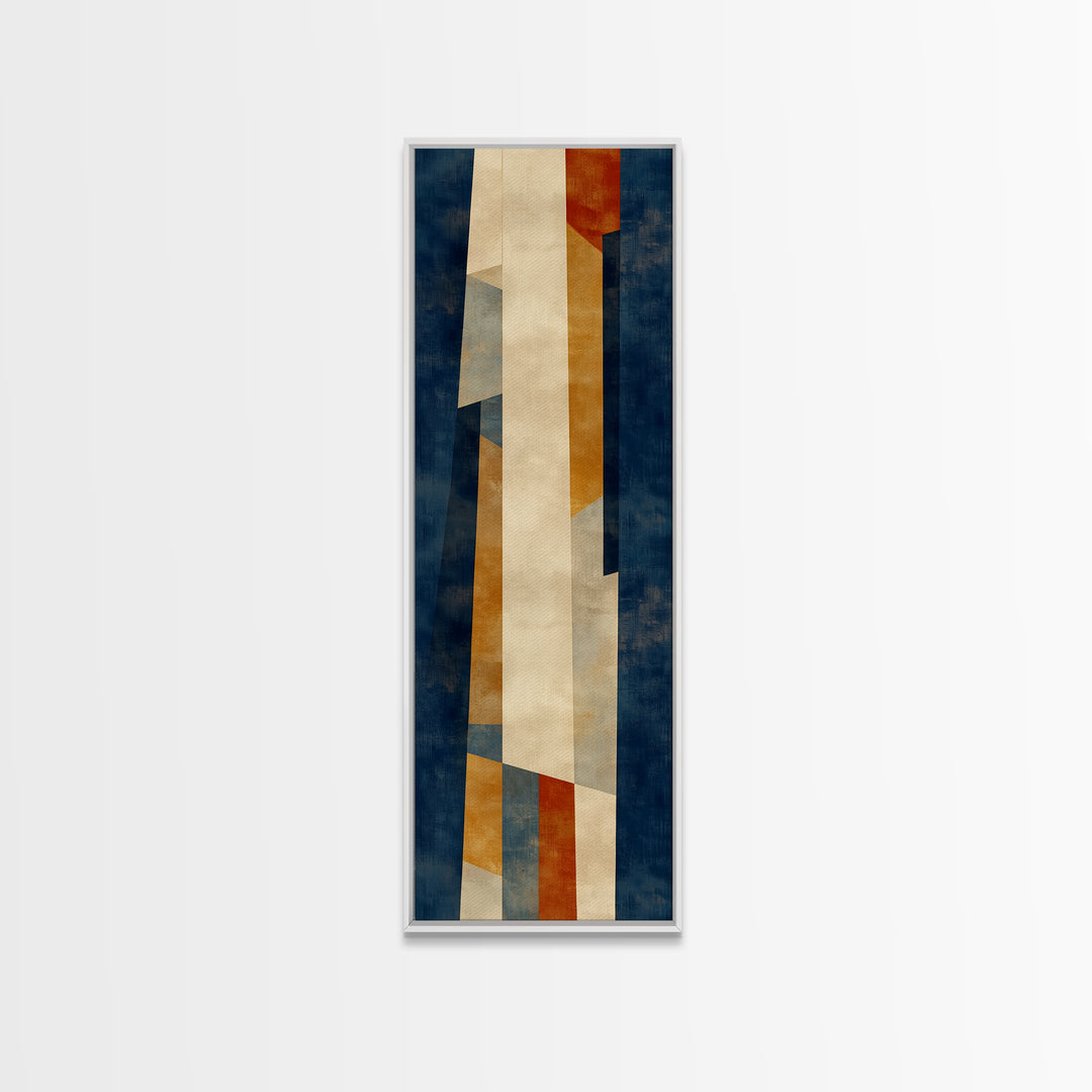 Earthy Plaster Texture Abstract Canvas Print, General Fine Art, Canvas Wall Art, Living Room Decor, Fine Art, GEN-1x3-51