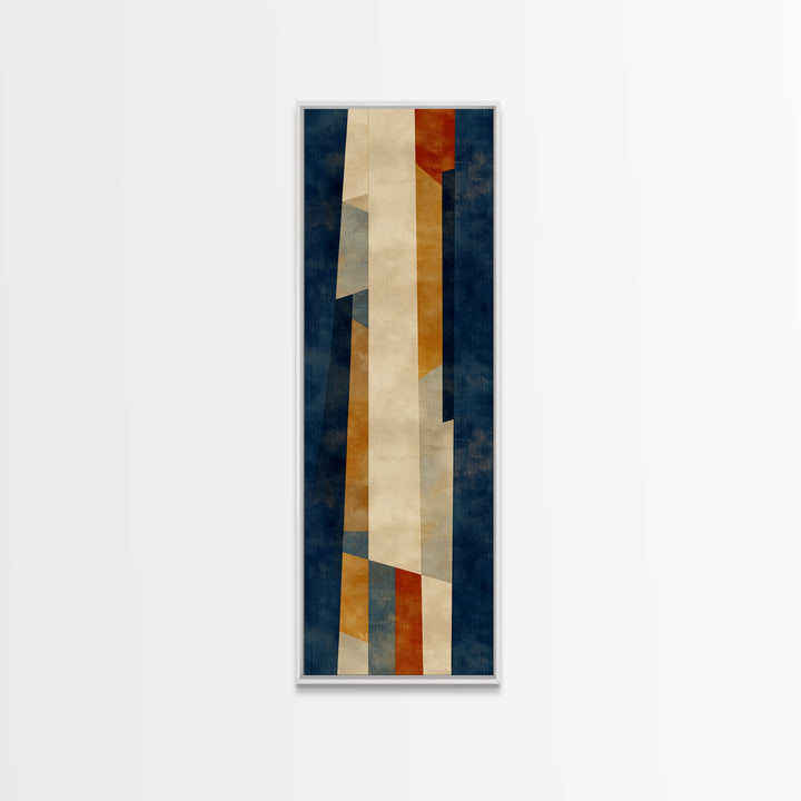 Earthy Plaster Texture Abstract Canvas Print, General Fine Art, Canvas Wall Art, Living Room Decor, Fine Art, GEN-1x3-51