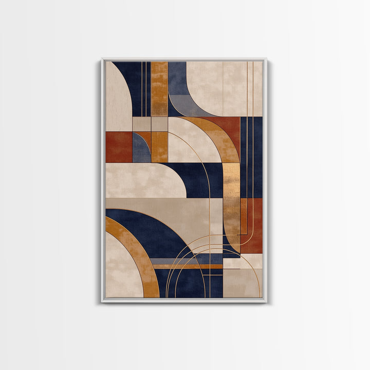 Earthy Plaster Texture Abstract Canvas Print, General Fine Art, Painting, Living Room Decor, Abstract Art, Oil Painting, GEN-2x3-23