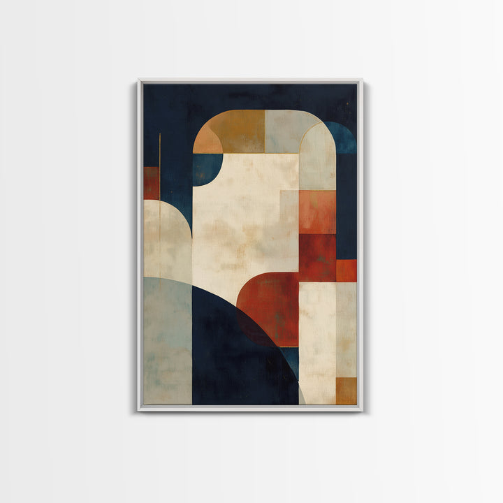 Earthy Plaster Texture Abstract Canvas Print, General Fine Art, Bedroom Decor, Living Room Decor, Abstract Art, GEN-2x3-95