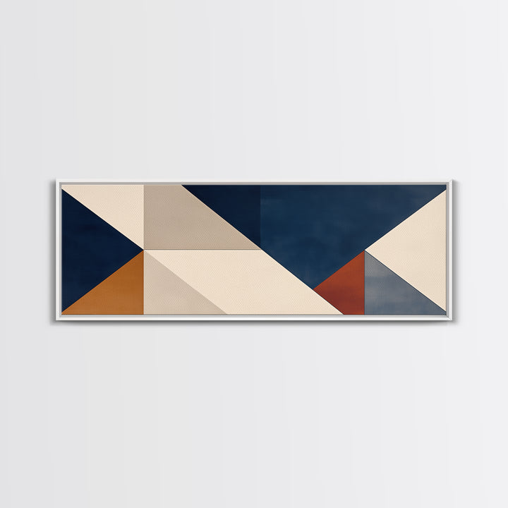 Modern Geometric Composition Canvas Print, General Fine Art, Wall Art Prints, Living Room Decor, Abstract Art, GEN-3x1-26