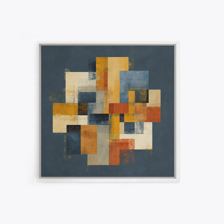 Domino Tiles Arranged Framed Canvas Print, Game Room Art, Textured Painting, Game Room Decor, Fine Art, Play, New Home Gift, GRA-1x1-88
