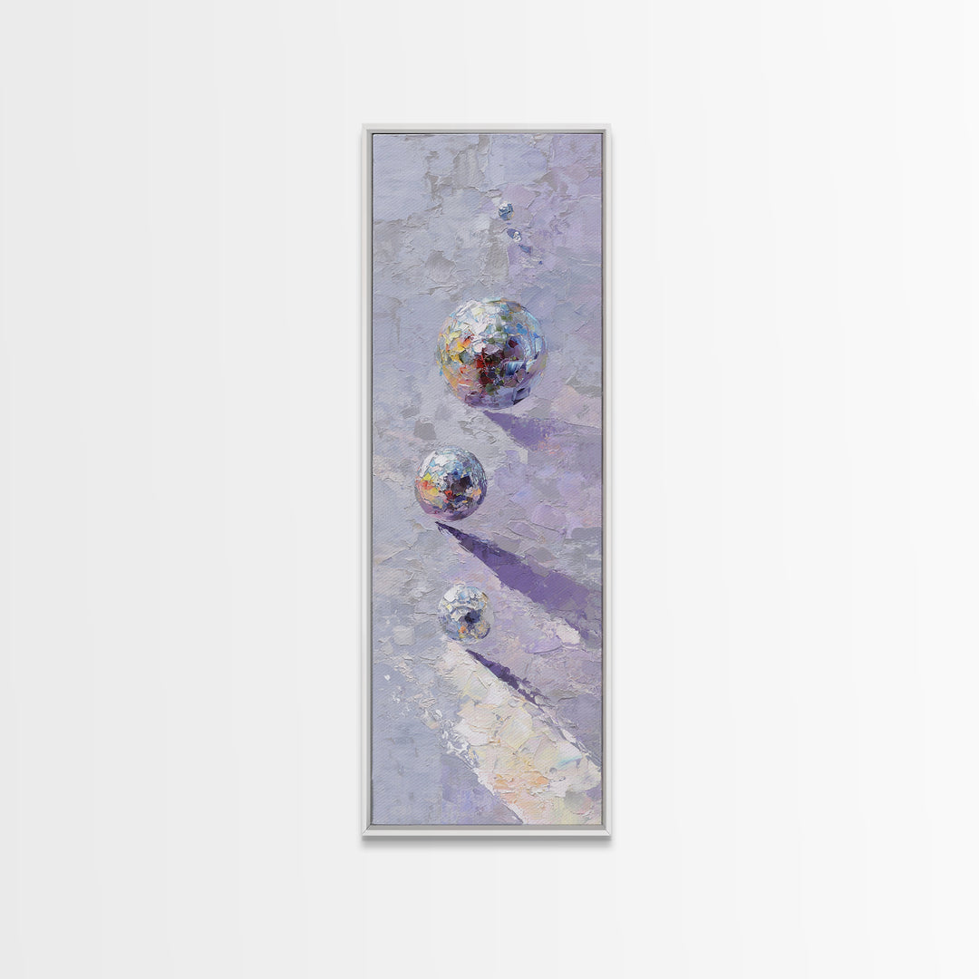 Pinball Silver Ball Canvas Print, Game Room Art, Modern Wall Art, Game Room Decor, Fine Art, Play, Unique Home Decor, GRA-1x3-33