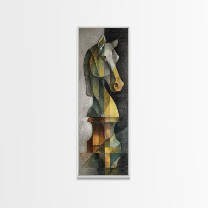 Tabletop Dice Rolling Through Dramatic Light Canvas Print, Game Room Art, Art Print, Game Room Decor, Fine Art, Play, GRA-1x3-77