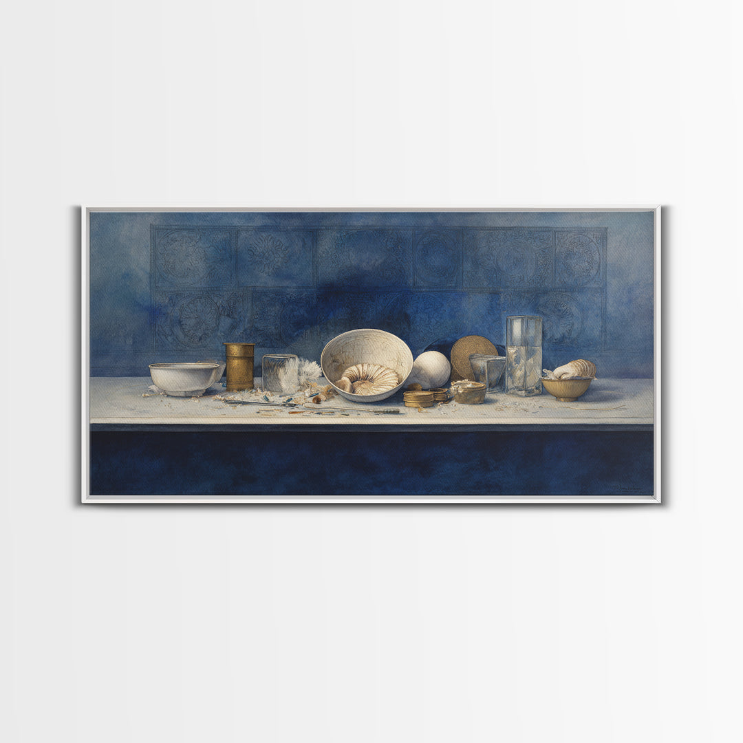 Blackjack Table Still Life Without Words Canvas Print, Game Room Art, Canvas Art, Game Room Decor, Play, Living Room Art, GRA-2x1-64