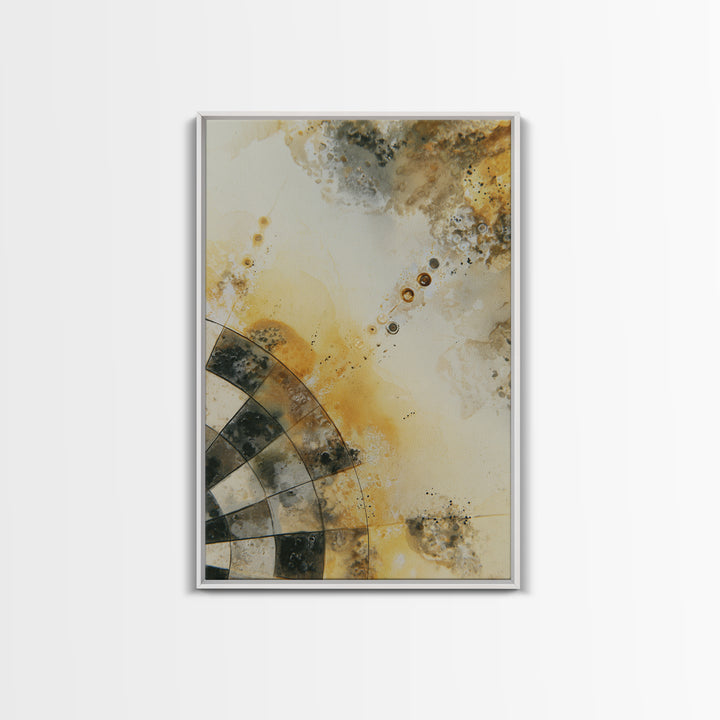 Controller Cable Forming a Playful Line Drawing Canvas Print, Game Room Art, Statement Artwork, Game Room Decor, Fine Art, Play, GRA-2x3-31