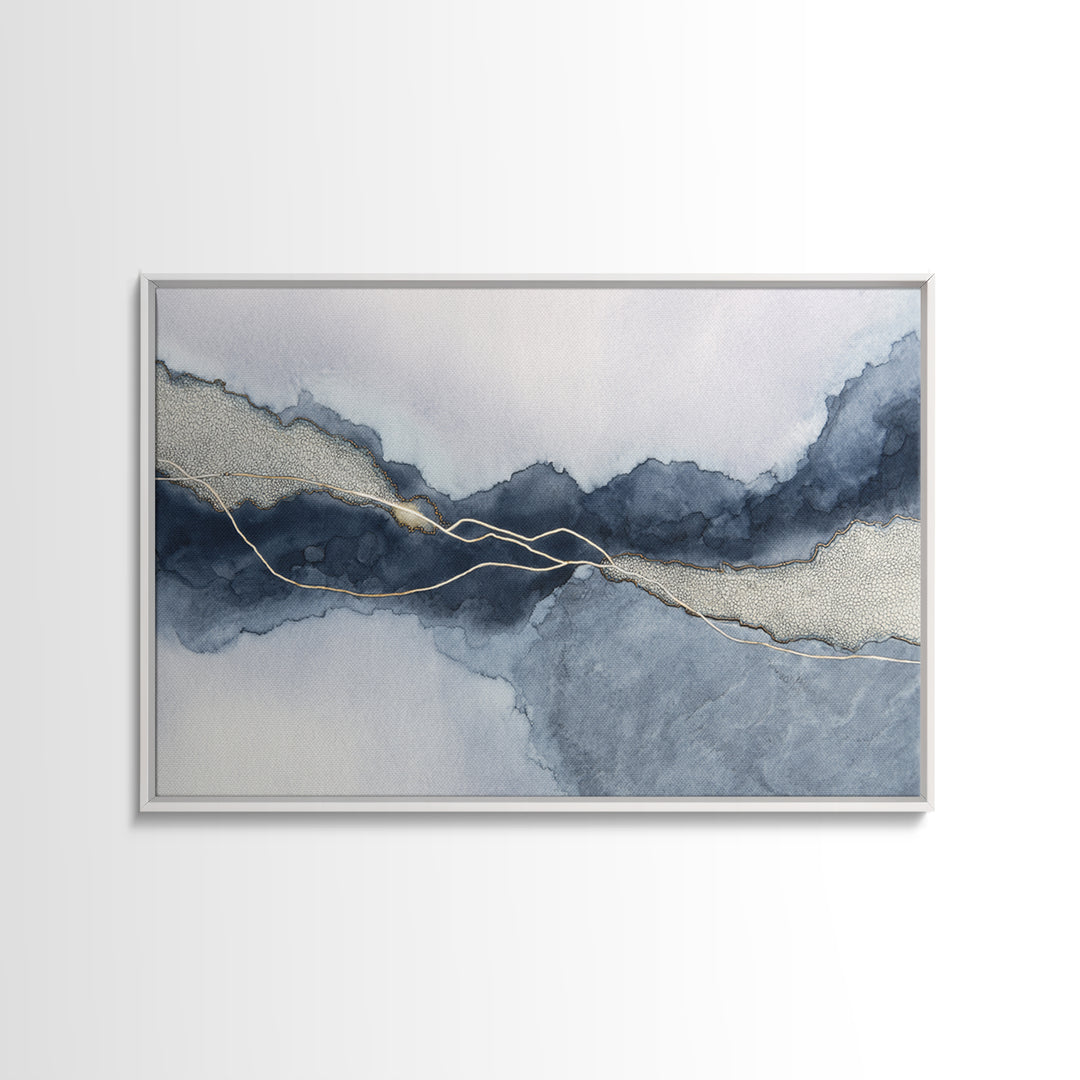 Controller Cable Forming a Playful Line Drawing Framed Canvas Print, Game Room Art, Living Room Art, Game Room Decor, Play, GRA-3x2-27