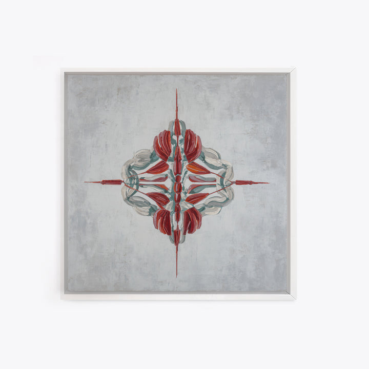 Abstract Muscle Anatomy Framed Canvas Print, Gym Art, Fine Art Print, Gym Decor, Abstract Art, Strength, Wall Decor, GYM-1x1-80