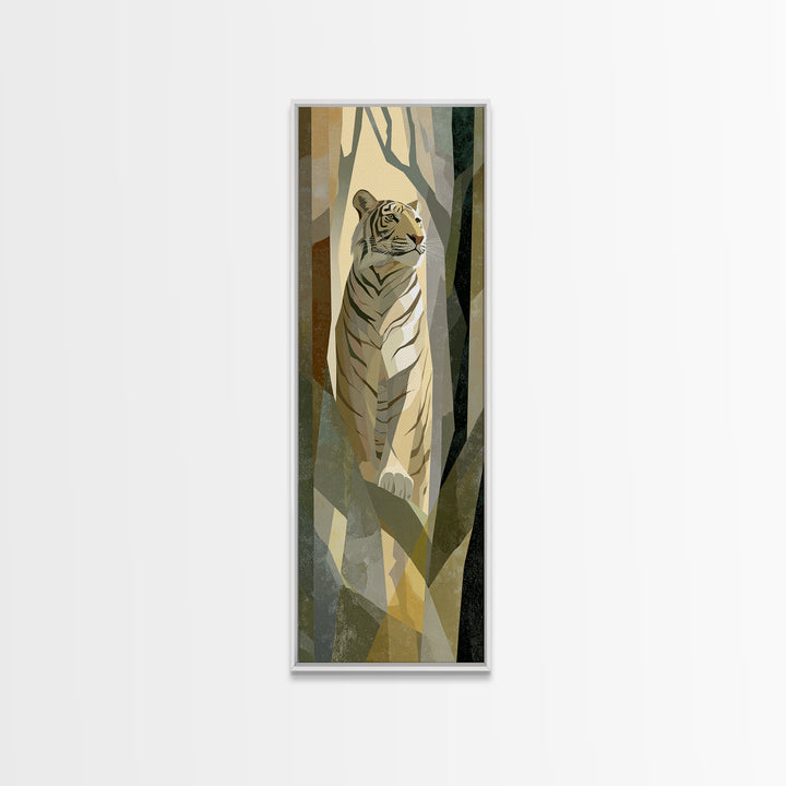 Cross Training Rope Wave Abstraction Framed Canvas Print, Gym Art, Minimalist Decor, Gym Decor, Abstract Art, Strength, GYM-1x3-8