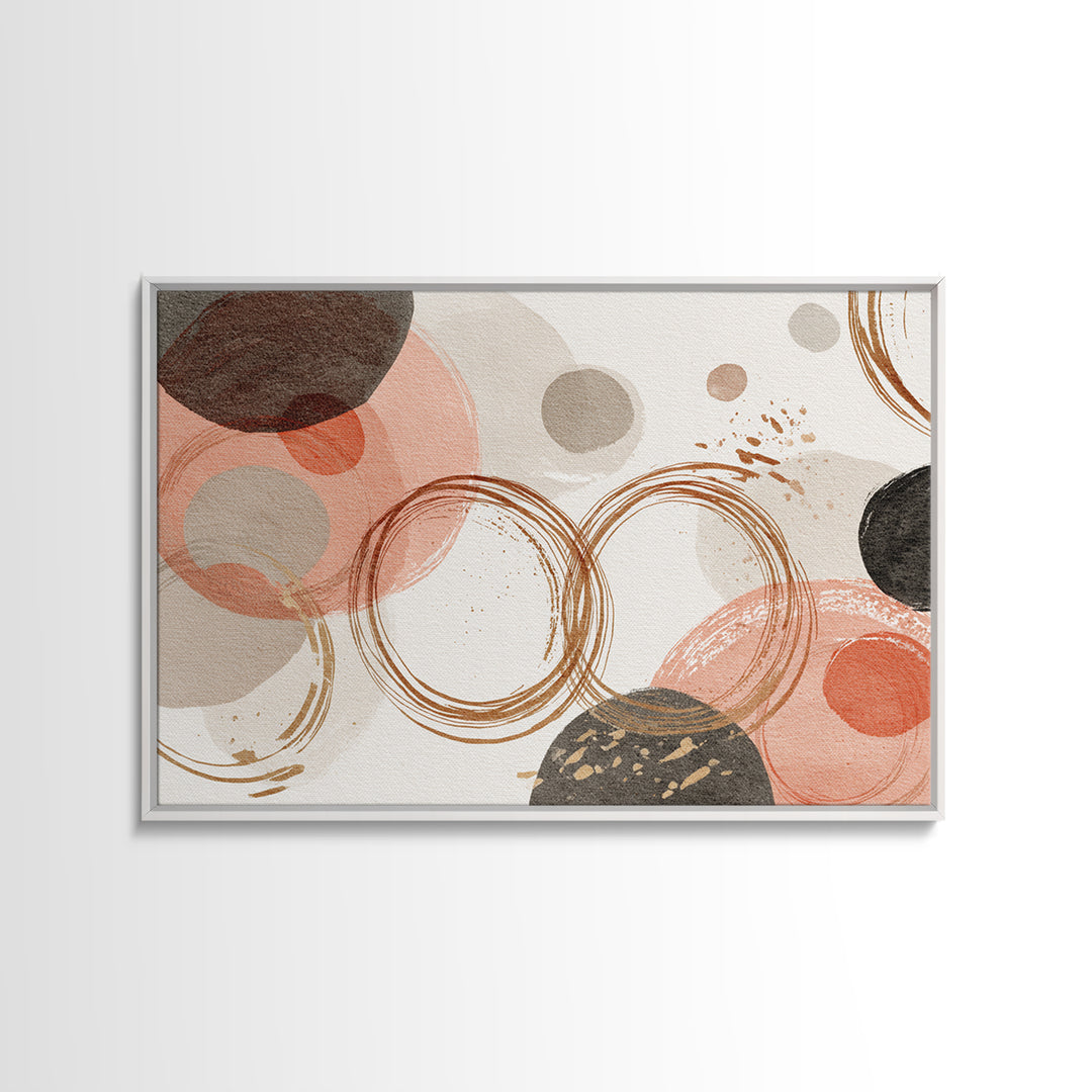Jump Rope Motion Forming Circular Energy Lines Canvas Print, Gym Art, Framed Canvas, Gym Decor, Abstract Art, Strength, GYM-3x2-33