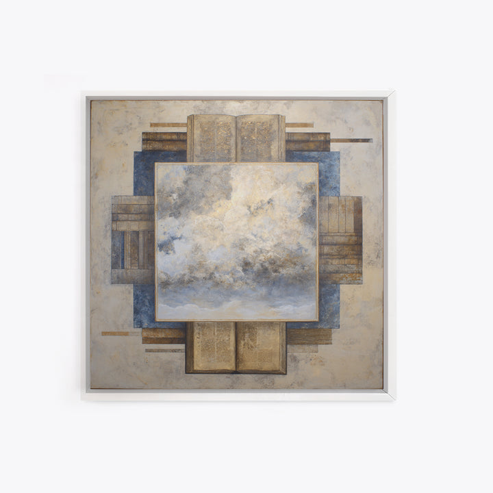 Large Cloudscape with Subtle Drama Canvas Print, Hotel Art, Gallery Decor, Hotel Decor, Fine Art, Boutique, Wall Art, HOT-1x1-17