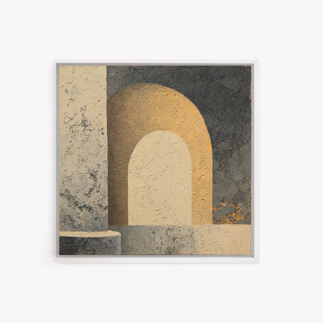 Sophisticated Neutral Abstract Canvas Print, Hotel Art, Room Decor, Hotel Decor, Abstract Art, Boutique, Hazbin Hotel, HOT-1x1-49