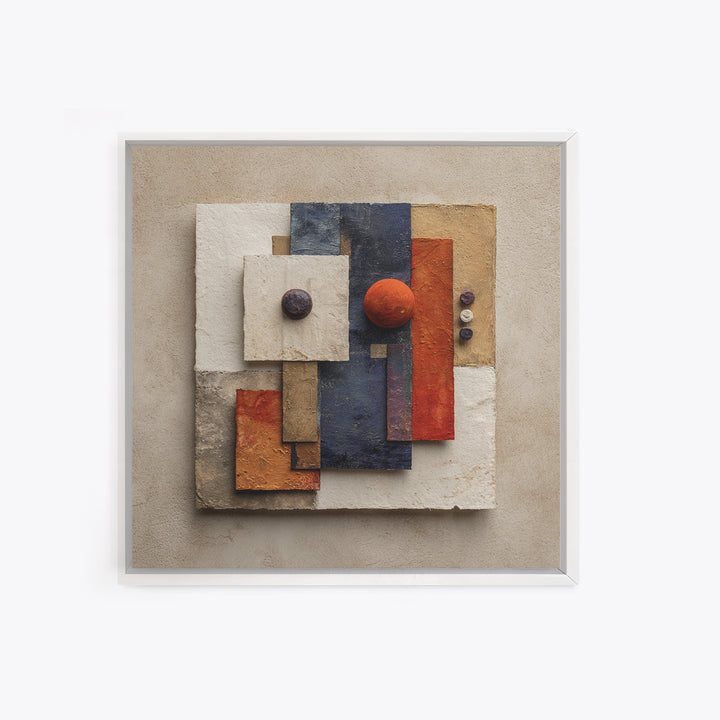 Large Calming Seascape Framed Canvas Print, Hotel Art, City Wall Art, Hotel Decor, Fine Art, Boutique, Minimalist Decor, HOT-1x1-51