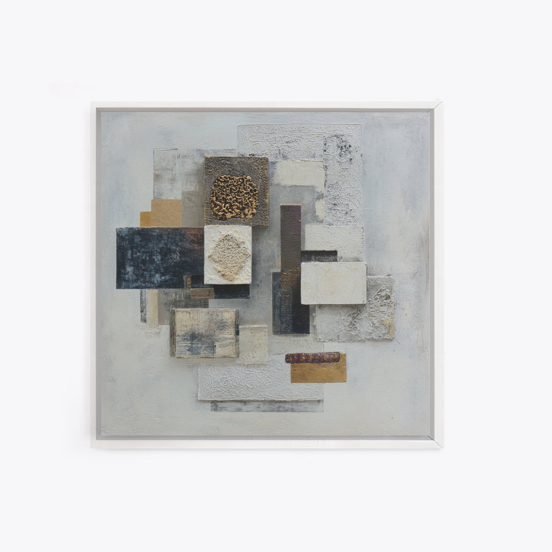 Sophisticated Neutral Abstract Canvas Print, Hotel Art, Art Prints, Hotel Decor, Fine Art, Boutique, Modern Wall Art, HOT-1x1-97