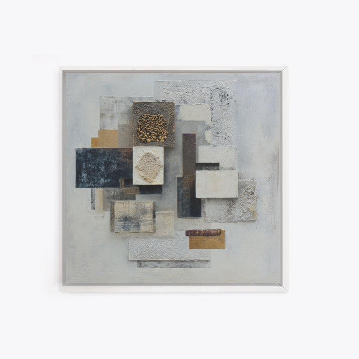 Sophisticated Neutral Abstract Canvas Print, Hotel Art, Art Prints, Hotel Decor, Fine Art, Boutique, Modern Wall Art, HOT-1x1-97