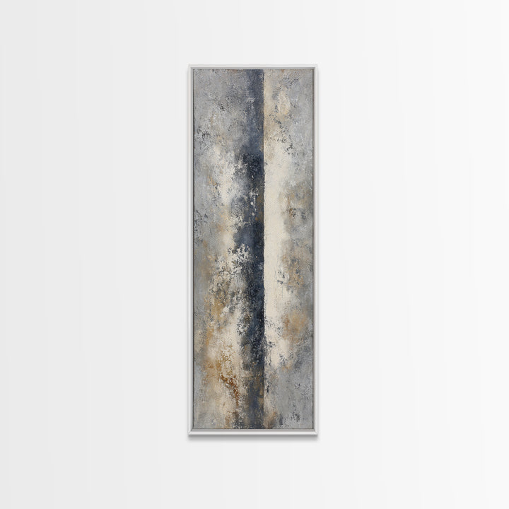 Sophisticated Neutral Abstract Canvas Print, Hotel Art, Minimalist Decor, Hotel Decor, Fine Art, Boutique, Large Wall Art, HOT-1x3-13