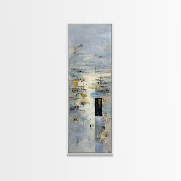 Large Calming Seascape Canvas Print, Hotel Art, City Wall Art, Hotel Decor, Fine Art, Boutique, Minimalist Decor, HOT-1x3-63
