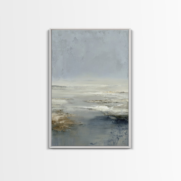 Luxury Monochrome Landscape Canvas Print, Hotel Art, Wall Art, Hotel Decor, Fine Art, Boutique, Abstract Art, Framed Art, HOT-2x3-14